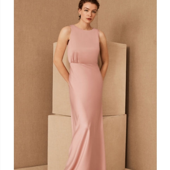 chinese dress ladies Beckett Floor-Length Bridesmaid Dress main image 1